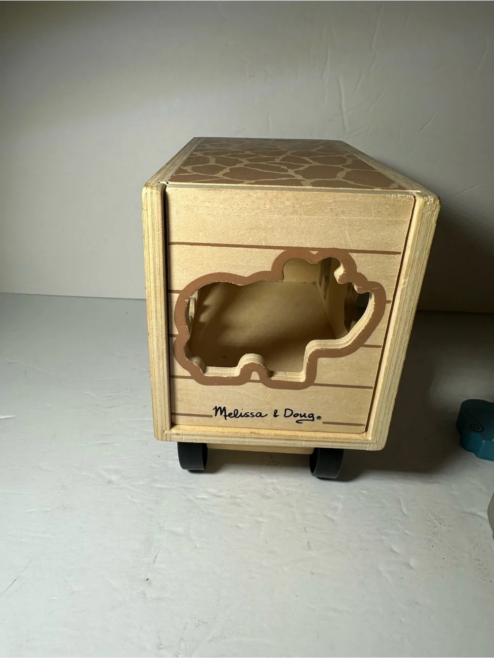 Melissa & Doug‎ Animal Rescue Shape Sorting Truck Wooden Toy 5180